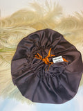 Orange/Brown Baby Bonnet